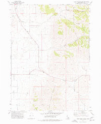 Sheep Creek Spring Idaho Historical topographic map, 1:24000 scale, 7.5 X 7.5 Minute, Year 1973