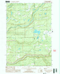 Sheep Falls Idaho Historical topographic map, 1:24000 scale, 7.5 X 7.5 Minute, Year 1989