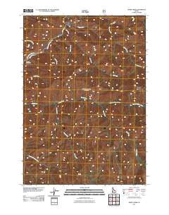 Sheep Creek Idaho Historical topographic map, 1:24000 scale, 7.5 X 7.5 Minute, Year 2011