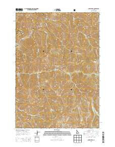 Sheep Creek Idaho Current topographic map, 1:24000 scale, 7.5 X 7.5 Minute, Year 2013