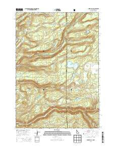 Sheep Falls Idaho Current topographic map, 1:24000 scale, 7.5 X 7.5 Minute, Year 2013