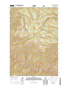 Sheep Hill Idaho Current topographic map, 1:24000 scale, 7.5 X 7.5 Minute, Year 2013