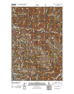 Sheep Mountain Idaho Historical topographic map, 1:24000 scale, 7.5 X 7.5 Minute, Year 2011
