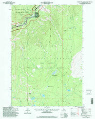 Sheepeater Mountain Idaho Historical topographic map, 1:24000 scale, 7.5 X 7.5 Minute, Year 1995