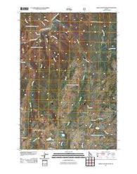 Sheepeater Mountain Idaho Historical topographic map, 1:24000 scale, 7.5 X 7.5 Minute, Year 2011