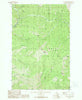 Shefoot Mountain Idaho Historical topographic map, 1:24000 scale, 7.5 X 7.5 Minute, Year 1988