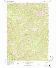 Sheldon Peak Idaho Historical topographic map, 1:24000 scale, 7.5 X 7.5 Minute, Year 1963