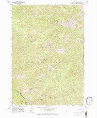 Sheldon Peak Idaho Historical topographic map, 1:24000 scale, 7.5 X 7.5 Minute, Year 1963