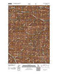 Sheldon Peak Idaho Historical topographic map, 1:24000 scale, 7.5 X 7.5 Minute, Year 2011
