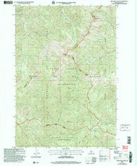 Shellrock Peak Idaho Historical topographic map, 1:24000 scale, 7.5 X 7.5 Minute, Year 2004