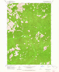 Sherman Peak Idaho Historical topographic map, 1:24000 scale, 7.5 X 7.5 Minute, Year 1963