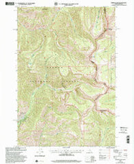 Shewag Lake Idaho Historical topographic map, 1:24000 scale, 7.5 X 7.5 Minute, Year 1997