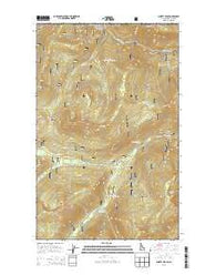 Shorty Peak Idaho Current topographic map, 1:24000 scale, 7.5 X 7.5 Minute, Year 2013