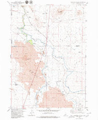 Shoshone Ice Cave Idaho Historical topographic map, 1:24000 scale, 7.5 X 7.5 Minute, Year 1979