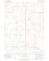 Shoshone SW Idaho Historical topographic map, 1:24000 scale, 7.5 X 7.5 Minute, Year 1971