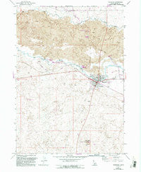 Shoshone Idaho Historical topographic map, 1:24000 scale, 7.5 X 7.5 Minute, Year 1971