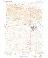 Shoshone Idaho Historical topographic map, 1:24000 scale, 7.5 X 7.5 Minute, Year 1971