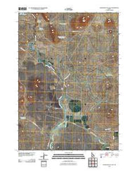 Shoshone Ice Cave Idaho Historical topographic map, 1:24000 scale, 7.5 X 7.5 Minute, Year 2010