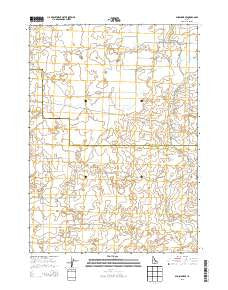 Shoshone SE Idaho Current topographic map, 1:24000 scale, 7.5 X 7.5 Minute, Year 2013