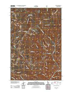 Shoup Idaho Historical topographic map, 1:24000 scale, 7.5 X 7.5 Minute, Year 2011
