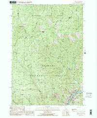 Shoup Idaho Historical topographic map, 1:24000 scale, 7.5 X 7.5 Minute, Year 1991