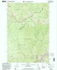 Shoup Idaho Historical topographic map, 1:24000 scale, 7.5 X 7.5 Minute, Year 1998