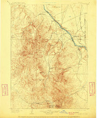 Silver City Idaho Historical topographic map, 1:125000 scale, 30 X 30 Minute, Year 1898
