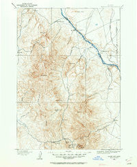 Silver City Idaho Historical topographic map, 1:125000 scale, 30 X 30 Minute, Year 1892