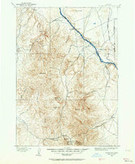 Silver City Idaho Historical topographic map, 1:125000 scale, 30 X 30 Minute, Year 1892