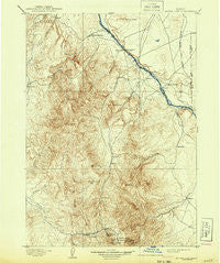 Silver City Idaho Historical topographic map, 1:125000 scale, 30 X 30 Minute, Year 1898