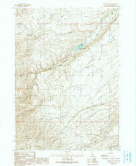 Sinker Canyon Idaho Historical topographic map, 1:24000 scale, 7.5 X 7.5 Minute, Year 1990