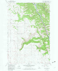 Sixmile Creek Idaho Historical topographic map, 1:24000 scale, 7.5 X 7.5 Minute, Year 1967