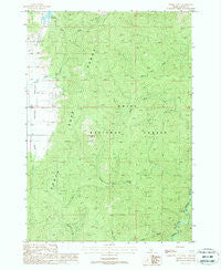Sixmile Point Idaho Historical topographic map, 1:24000 scale, 7.5 X 7.5 Minute, Year 1988