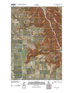 Sixmile Creek Idaho Historical topographic map, 1:24000 scale, 7.5 X 7.5 Minute, Year 2010