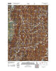 Sixmile Point Idaho Historical topographic map, 1:24000 scale, 7.5 X 7.5 Minute, Year 2011