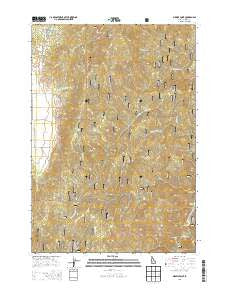 Sixmile Point Idaho Current topographic map, 1:24000 scale, 7.5 X 7.5 Minute, Year 2013