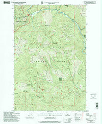 Skitwish Peak Idaho Historical topographic map, 1:24000 scale, 7.5 X 7.5 Minute, Year 1996