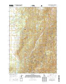 Skunk Creek Summit Idaho Current topographic map, 1:24000 scale, 7.5 X 7.5 Minute, Year 2013