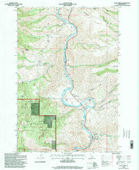 Slate Creek Idaho Historical topographic map, 1:24000 scale, 7.5 X 7.5 Minute, Year 1995