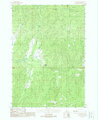 Sloans Point Idaho Historical topographic map, 1:24000 scale, 7.5 X 7.5 Minute, Year 1988