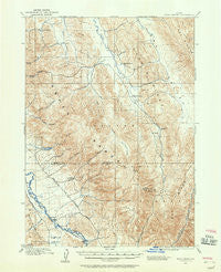 Slug Creek Idaho Historical topographic map, 1:62500 scale, 15 X 15 Minute, Year 1911