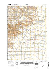 Small Idaho Current topographic map, 1:24000 scale, 7.5 X 7.5 Minute, Year 2013