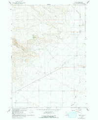 Small Idaho Historical topographic map, 1:24000 scale, 7.5 X 7.5 Minute, Year 1964