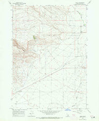 Small Idaho Historical topographic map, 1:24000 scale, 7.5 X 7.5 Minute, Year 1964