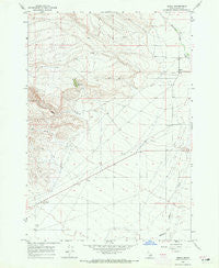Small Idaho Historical topographic map, 1:24000 scale, 7.5 X 7.5 Minute, Year 1964