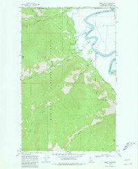 Smith Falls Idaho Historical topographic map, 1:24000 scale, 7.5 X 7.5 Minute, Year 1968