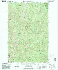Smith Mountain Idaho Historical topographic map, 1:24000 scale, 7.5 X 7.5 Minute, Year 1997