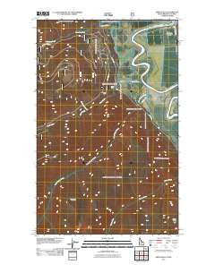 Smith Falls Idaho Historical topographic map, 1:24000 scale, 7.5 X 7.5 Minute, Year 2011