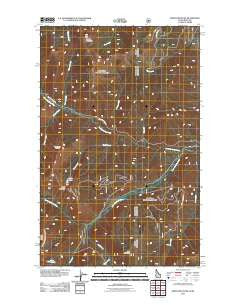 Smith Mountain Idaho Historical topographic map, 1:24000 scale, 7.5 X 7.5 Minute, Year 2011