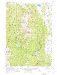 Smiths Ferry Idaho Historical topographic map, 1:62500 scale, 15 X 15 Minute, Year 1953